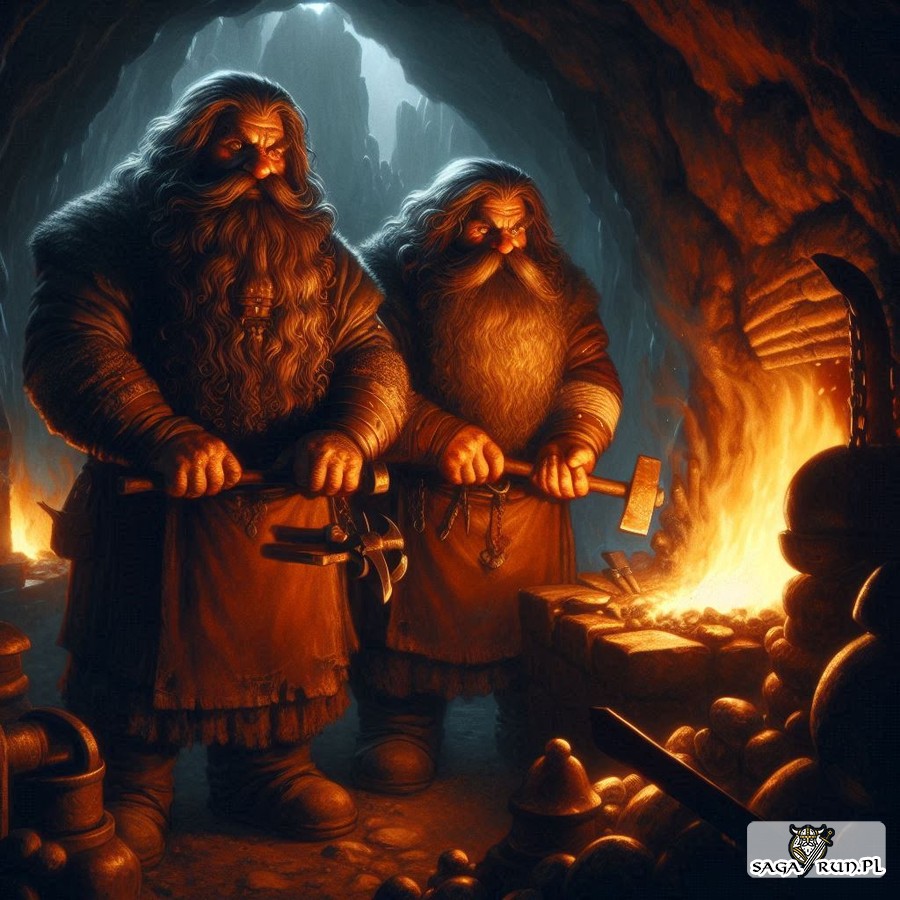 Krasnoludy – mistrzowie kowalstwa i rzemiosła