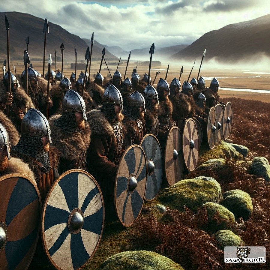 Ściana Tarcz - Kluczowa Taktyka Wikingów