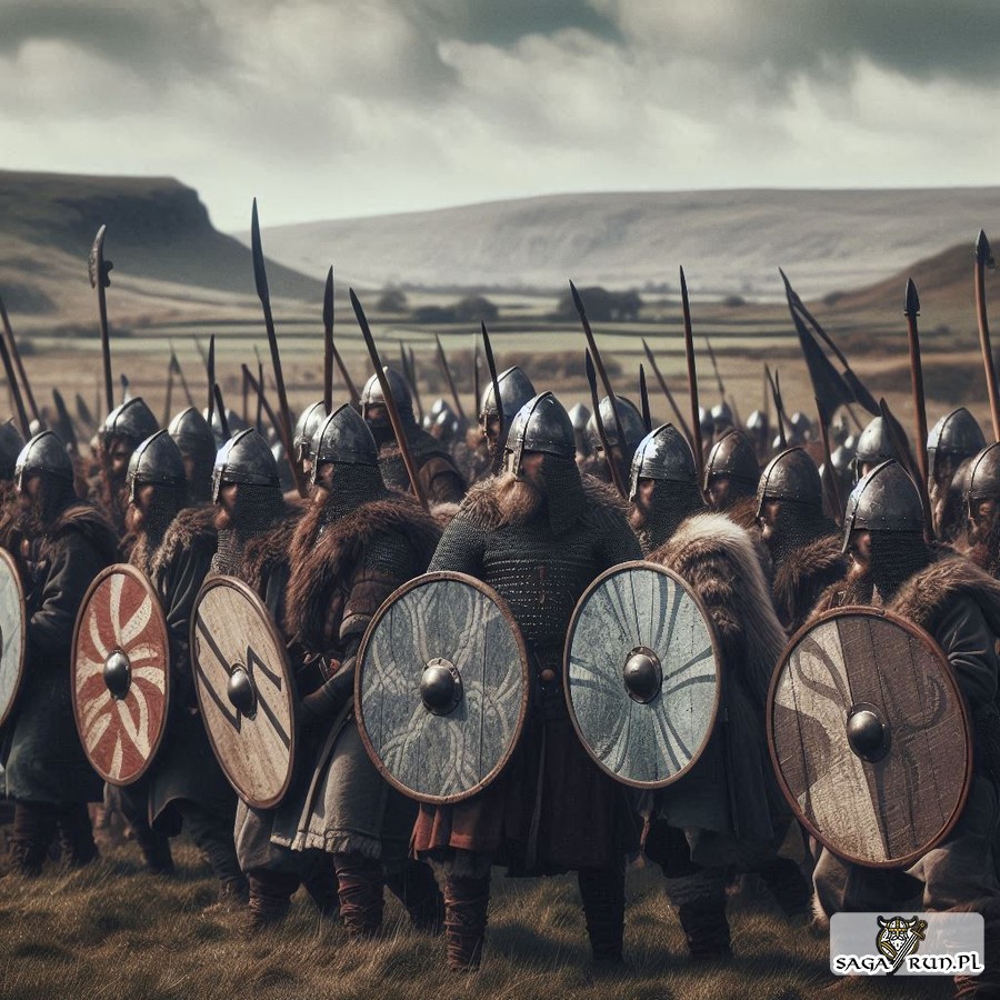 Ściana Tarcz - Kluczowa Taktyka Wikingów